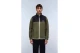 Napapijri T-Dergana Ανδρική Ζακέτα Fleece Πράσινη, Μαύρη, Εκρού