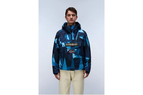 Napapijri Rainforest Next All Over Print Anorak Μπουφάν Αντιανεμικό (NP0A8AHXFXD1)