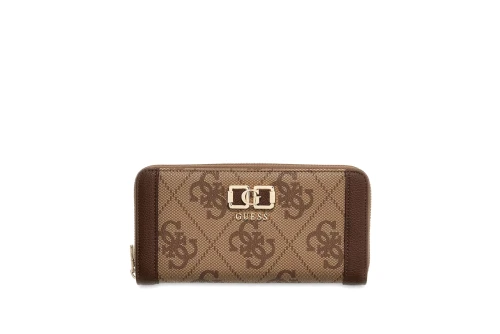 Guess Karnilla 4G Maxi Πορτοφόλι (OS9901146 LATTE LOGO-BROWN)