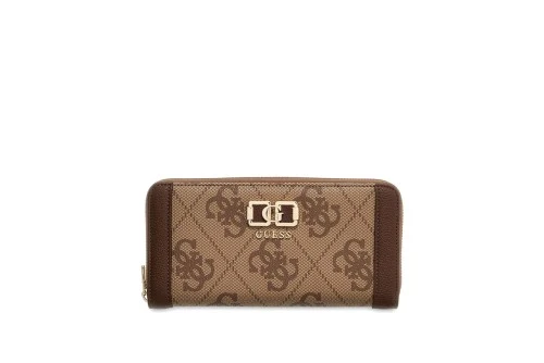 Guess Karnilla 4G Maxi Πορτοφόλι (OS9901146 LATTE LOGO-BROWN)