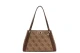 Guess Karnilla Logo Τσάντα Ώμου - Χειρός Μπεζ, Καφέ