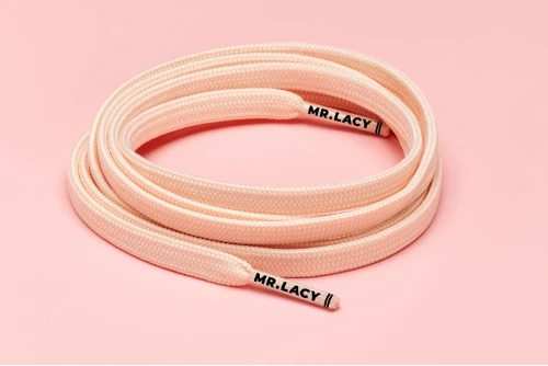Mr.lacy Pastels 120Cm Κορδόνια Ελαστικά (PASTELS PEACH)
