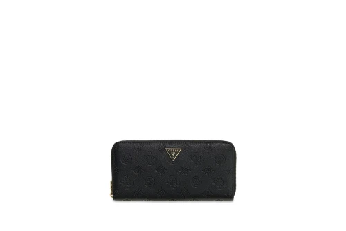 Guess Blake Slg Large Zip Around Πορτοφόλι (PD2222146 BLACK LOGO)