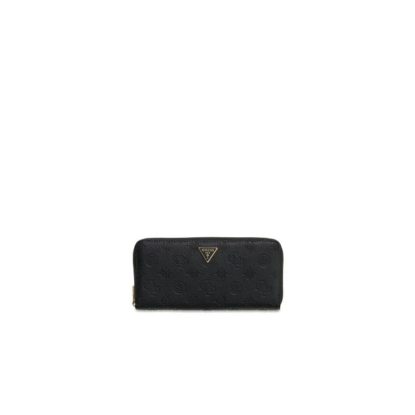 Guess Blake Slg Large Zip Around Πορτοφόλι (PD2222146 BLACK LOGO)
