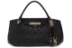 Guess Carmella 3 Comp Satchel Τσάντα Ώμου - Χειρός (PD222505 BLACK LOGO)