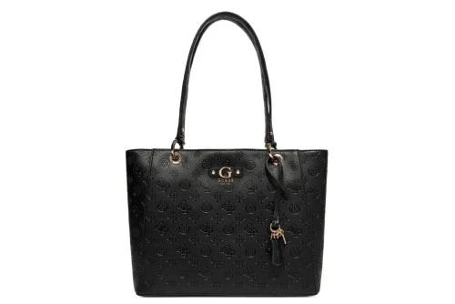 Guess Dita Logo Τσάντα Tote (PD760225 BLACK LOGO)