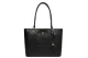 Guess Dita Logo Γυναικεία Τσάντα Tote Μαύρη, Χρυσή