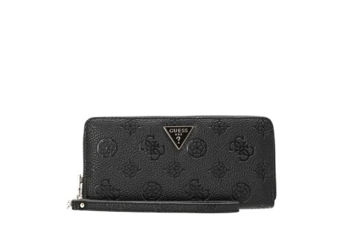 Guess Cresidia Peony Maxi Πορτοφόλι (PD9888146 BLACK LOGO)