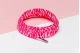 Mr.lacy Printies 130Cm Κορδόνια Ελαστικά (PRINTIES HOT PINK-WHITE ZE)
