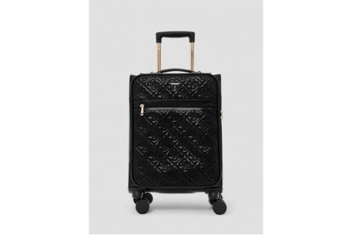 Guess Adelasia Embossed-4G Logo Trolley (QL9658983 BLACK)