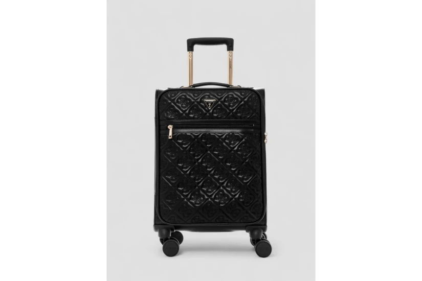 Guess Adelasia Embossed-4G Logo Trolley Μαύρο
