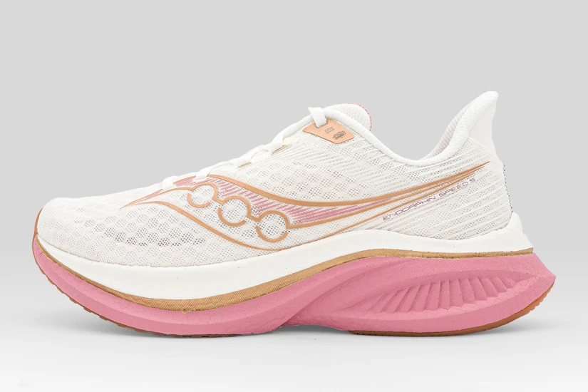 Saucony Endorphin Speed 5 Αθλητικά Παπούτσια για Τρέξιμο Εκρού, Σομόν