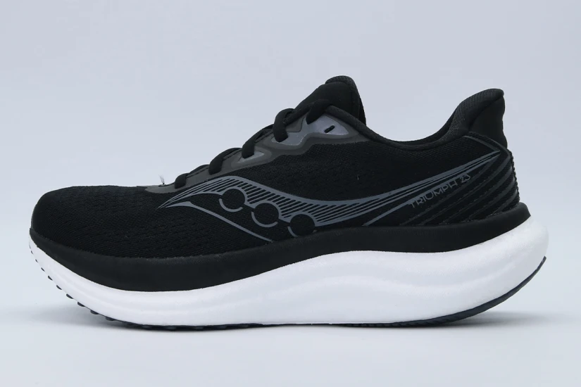 Saucony Triumph 23 Αθλητικά Παπούτσια για Τρέξιμο Μαύρα, Λευκά