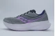 Saucony Cohesion 18 Αθλητικά Παπούτσια για Τρέξιμο Γκρι, Λιλά