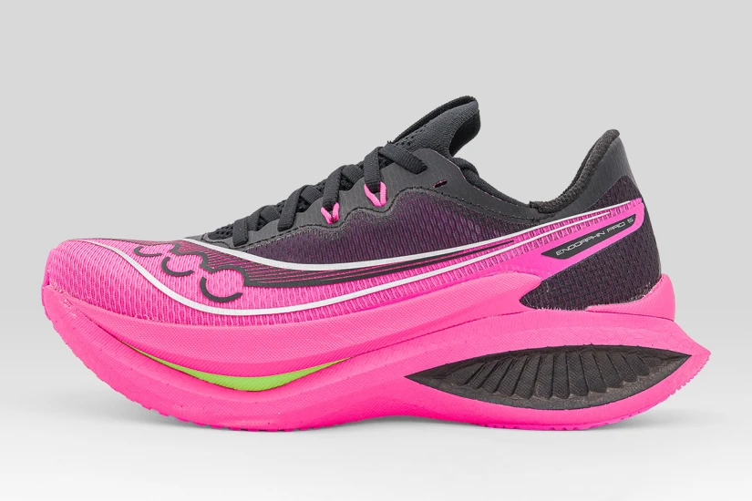 Saucony Endorphin Pro 5 Αθλητικά Παπούτσια για Τρέξιμο Φούξια, Μαύρα