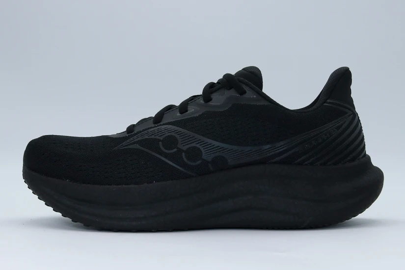 Saucony Triumph 23 Ανδρικά Αθλητικά Παπούτσια για Τρέξιμο Μαύρα