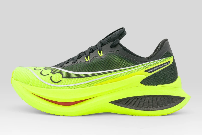 Saucony Endorphin Pro 5 Ανδρικά Αθλητικά Παπούτσια για Τρέξιμο Μαύρα, Λαχανί