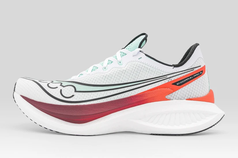 Saucony Endorphin Pro 5 Ανδρικά Αθλητικά Παπούτσια για Τρέξιμο Λευκά, Μέντα, Κεραμιδί