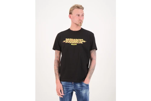 Dsquared2 Wash Cool Fit Macho T-Shirt Ανδρικό (S71GD1552 S23009 900)