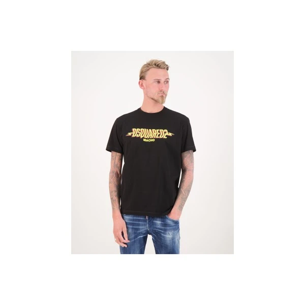 Dsquared2 Wash Cool Fit Macho T-Shirt Ανδρικό (S71GD1552 S23009 900)