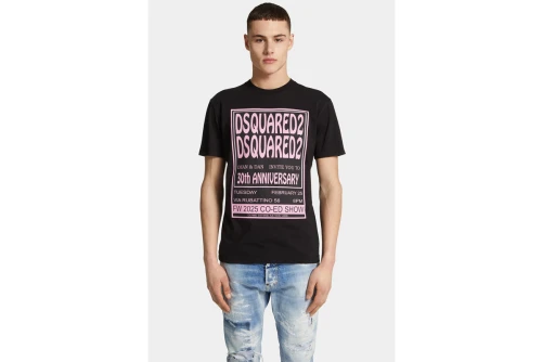 Dsquared2 Cool Fit Fashion Show T-Shirt Ανδρικό (S71GD1582 D20020 900)
