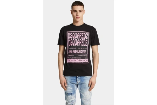 Dsquared2 Cool Fit Fashion Show T-Shirt Ανδρικό (S71GD1582 D20020 900)