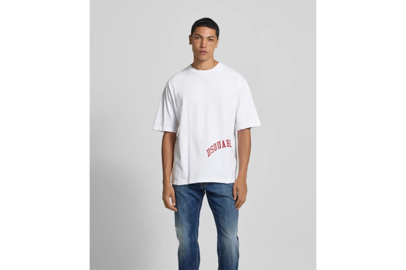 Dsquared2 Ανδρικό Κοντομάνικο T-Shirt Λευκό
