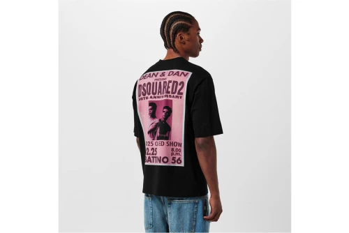 Dsquared2 Loose Fit Fashion Show T-Shirt Ανδρικό (S71GD1609 D20020 900)