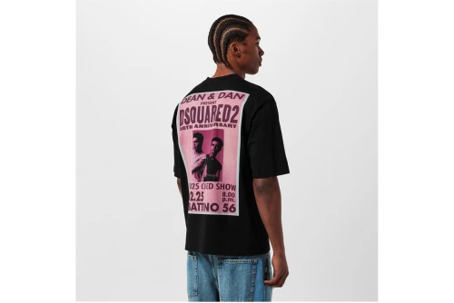 Dsquared2 Loose Fit Fashion Show T-Shirt Ανδρικό (S71GD1609 D20020 900)