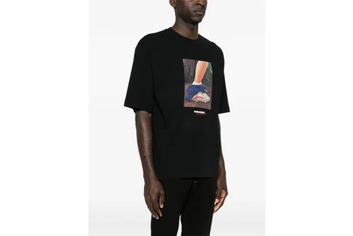 Dsquared2 X Felix Chesher Print T-Shirt Ανδρικό (S71GD1654 D20033 900)