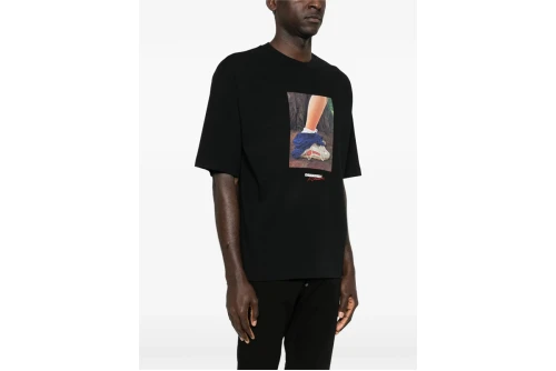 Dsquared2 X Felix Chesher Print T-Shirt Ανδρικό (S71GD1654 D20033 900)