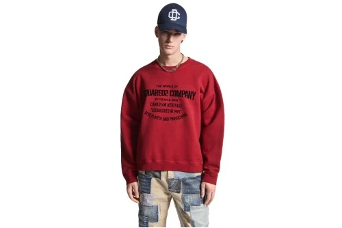Dsquared2 Relax Fit Crewneck Μπλούζα Με Λαιμόκοψη Ανδρική (S71GU0692 S25030 307W)