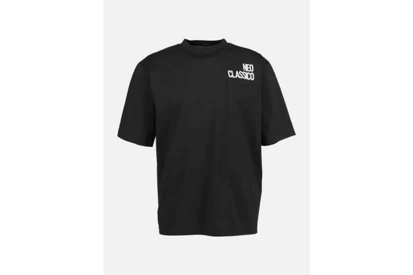 Dsquared2 Loose Fit Logo Ανδρικό Κοντομάνικο T-Shirt Μαύρο