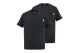Dsquared2 Twin Pack Ανδρικά Κοντομάνικα T-Shirt Μαύρα 2 Τεμάχια