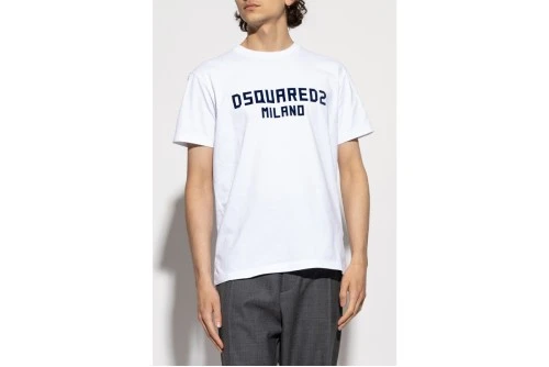 Dsquared2 Milano Cool Fit T-Shirt Ανδρικό (S74GD1520 D20106 100)