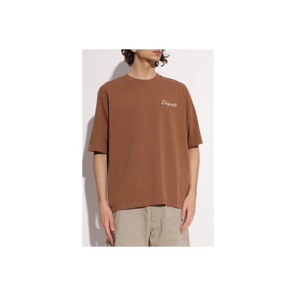 Dsquared2 Signature Loose Fit T-Shirt Ανδρικό (S74GD1525 D20106 140)