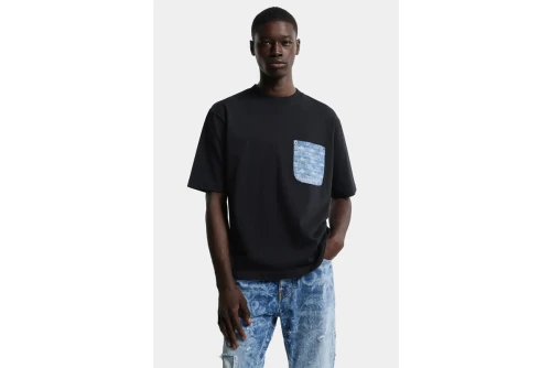 Dsquared2 Monogram Loose Fit T-Shirt Ανδρικό (S74GD1554 D20106 900)