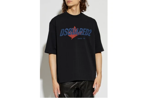Dsquared2 Logo Loose Fit T-Shirt Ανδρικό (S74GD1556 D20106 900)