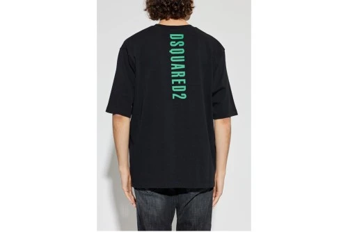 Dsquared2 Technicolor Loose Fit T-Shirt Ανδρικό (S74GD1559 D20106 900)