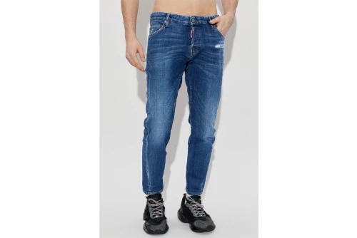 Dsquared2 Skater Slim Twist Παντελόνι Τζιν Ανδρικό (S74LB1871 S30872 470)