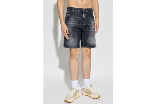 Dsquared2 Black Fog Wash Marine Βερμούδα Τζιν Ανδρική (S74MU0964 S30357 900)