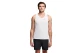 Saucony Stopwatch Singlet Ανδρική Αμάνικη Μπλούζα Λευκή