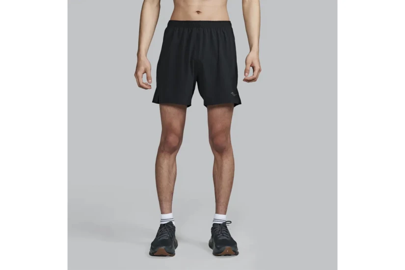 Saucony Outpace Ανδρικό Αθλητικό Σορτς Μαύρο