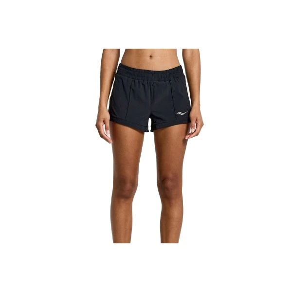 Saucony Outpace 7.60 Cm Σορτς Αθλητικό Γυναικείο (SAW800422-BK)