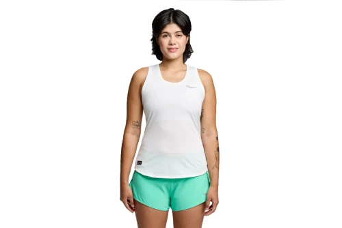 Saucony Stopwatch Μπλούζα Αμάνικη Γυναικεία (SAW800482-WH)