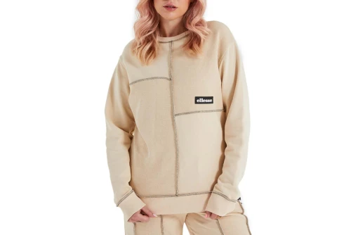 Ellesse Heritage Felicita Sweatshirt Μπλούζα Με Λαιμόκοψη Γυναικεία (SGP15934 BEIGE)