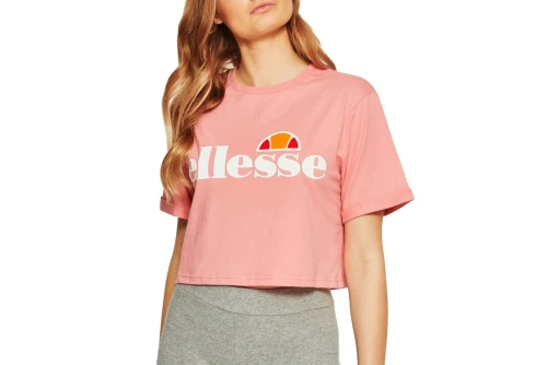 Ellesse Heritage Alberta Crop T-Shirt (SGS04484 LIGHT PINK)