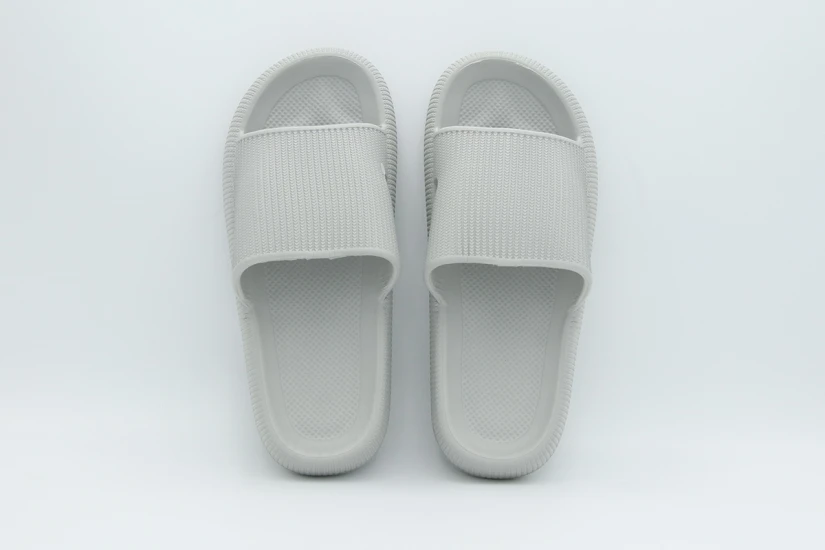 Glooms Grey Slides Ανδρικές Παντόφλες Γκρι
