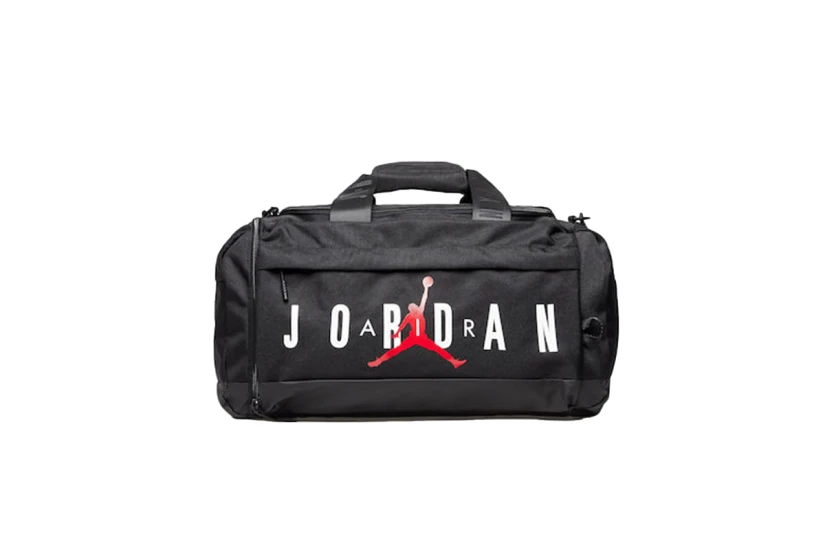 Jordan Velocity Αθλητικός Σάκος Ώμου - Χειρός 36L Μαύρος, Λευκός