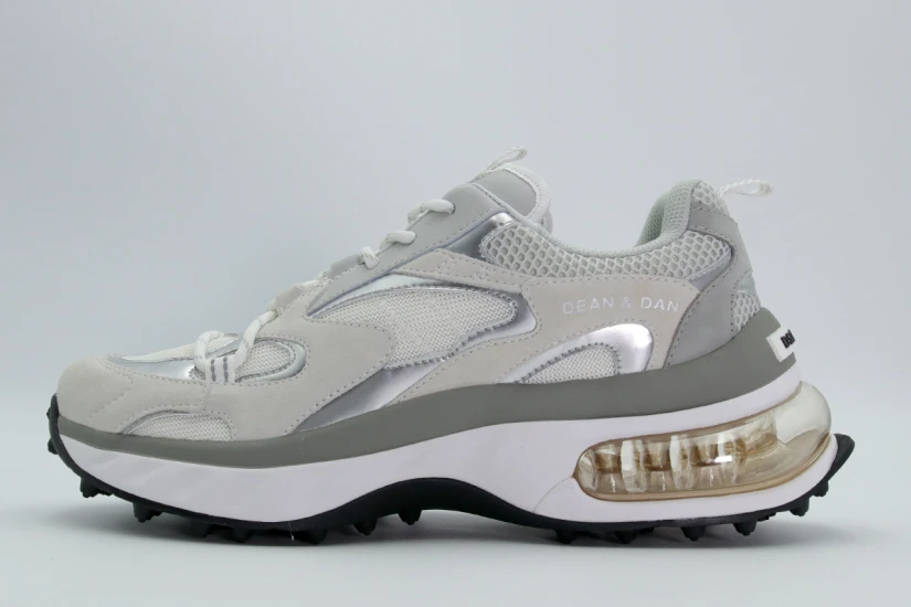 Dsquared2 Bubble Ανδρικά Sneakers Λευκά, Γκρι, Ασημί